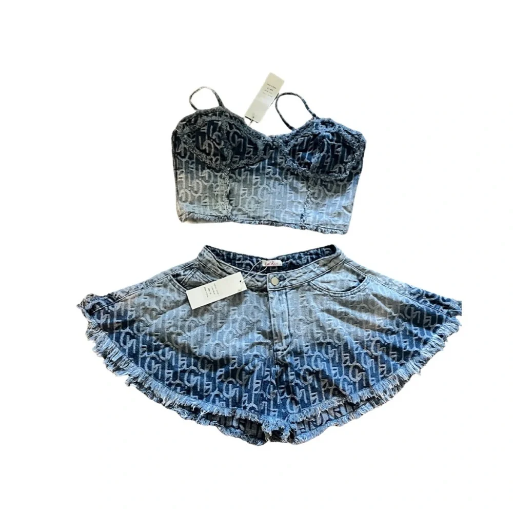 JEAN Short Set - Picture 4 of 8